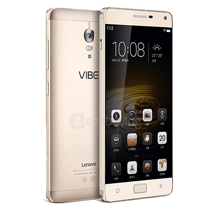 Lenovo Vibe P1 Pro 5.5inch FHD Android 5.1 3GB 16GB 5000mAh Smartphone 64bit Qualcomm Snapdragon 615 Octa Core 13.0MP - Gold