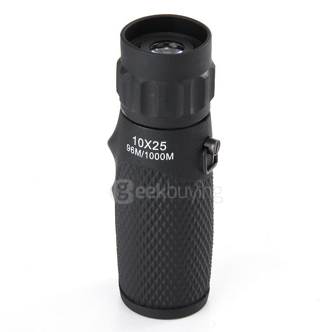 10x25 Compact Monocular Telescope Handy Scope for Camping Hunting