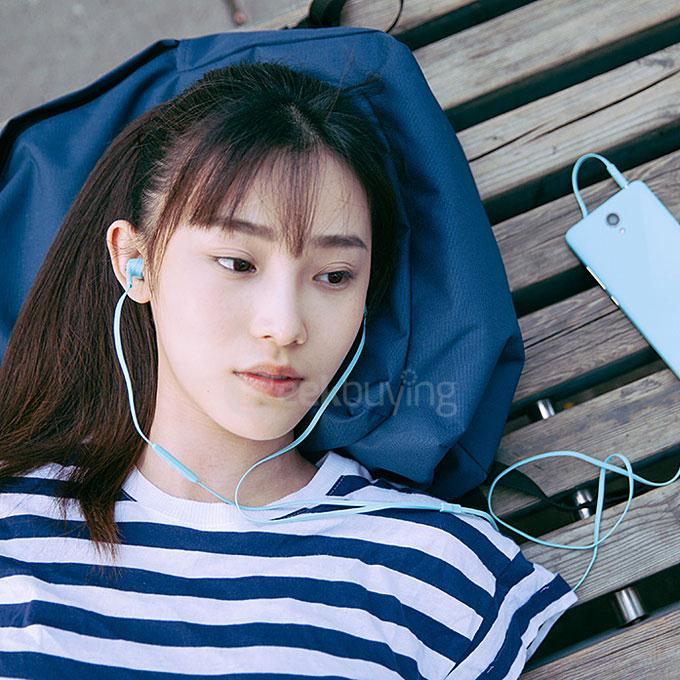 Original Xiaomi Bag Simple Preppy Style Shoulder Bag Casual Backpack - Blue