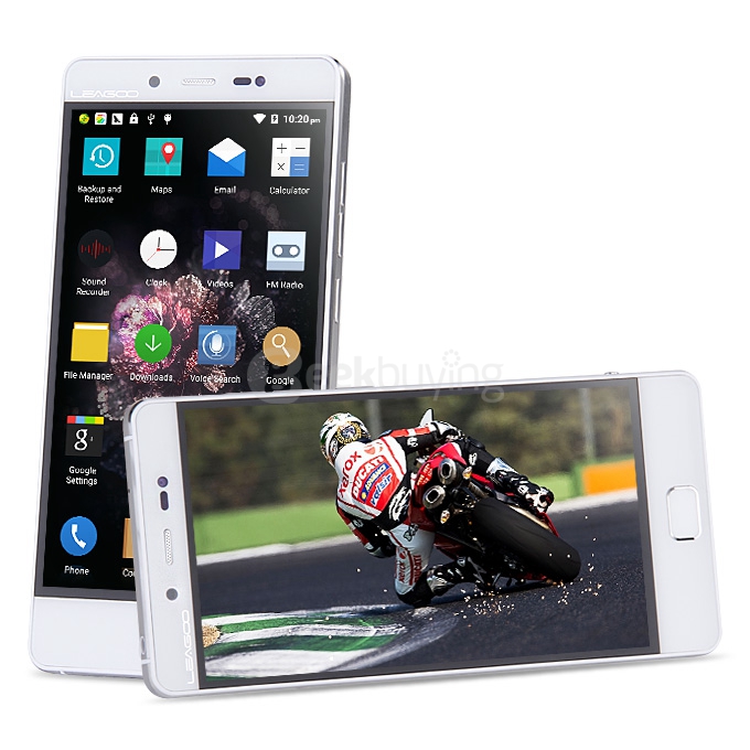 [HK Stock] Leagoo Elite 1 4G LTE 5.0inch FHD Android 5.1 3GB 32GB Smartphone 64bit MT6753 Octa Core 16MP Touch ID Gorilla 3 -White