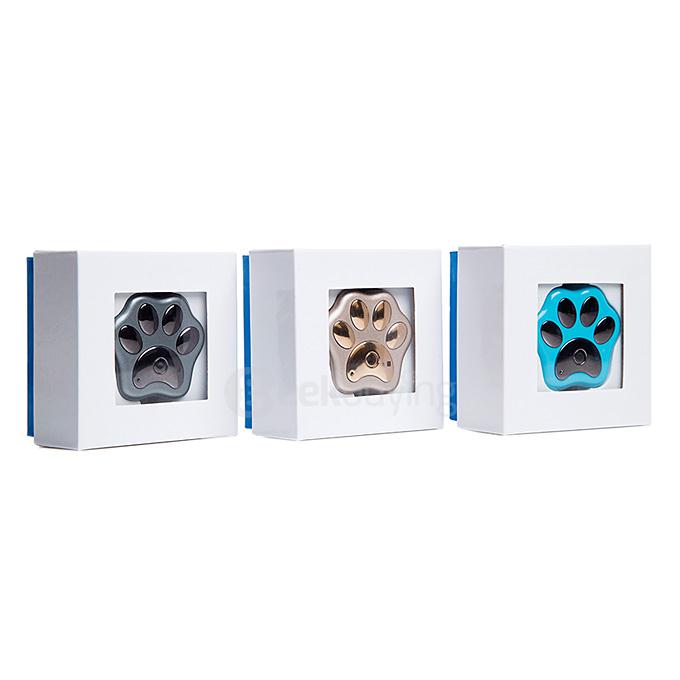 Reachfar RF-V30 IP66 Multifunctional Wi-Fi GPS Tracker Dog Cat Pet Tracker Long Standby Timer Electric Fence - Gold