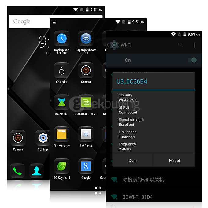 [HK Stock] DOOGEE F5 5.5Inch FHD SHARP Screen Android 5.1 3GB RAM 16GB ROM Smartphone 64bit MT6753 Octa Core Touch ID - Silver