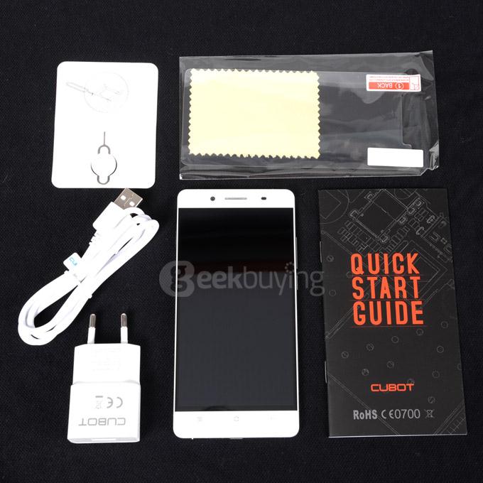 [HK Stock]CUBOT X17 5.0inch FHD 4G FDD-LTE Android 5.1 3GB 16GB Smartphone 64bit MTK6735A Quad Core 16.0MP OTG HotKnot - White