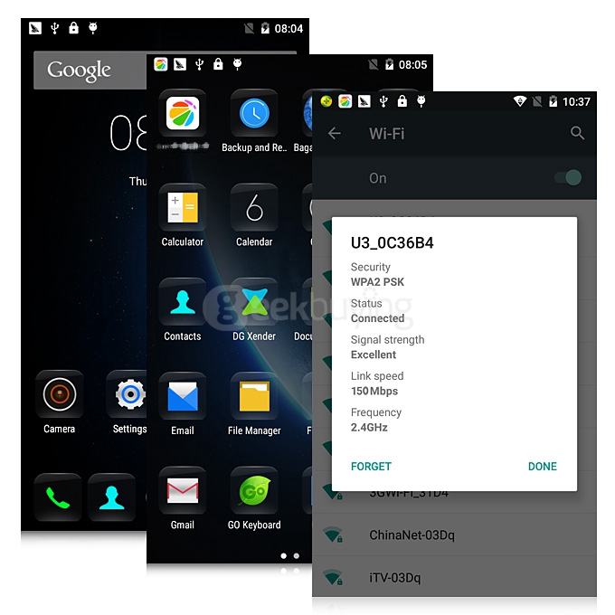 [HK Stock] DOOGEE Y100 Plus 5.5inch 64bit 4G Android 5.1 2GB 16GB Smartphone MTK6735 Quad Core 2.5D Corning Gorilla Glass - Black