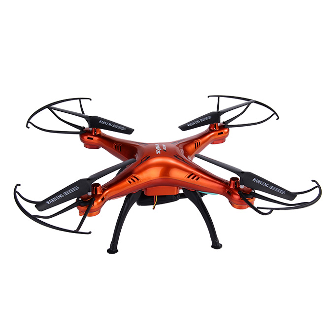 Syma X5SW Explorers 2 Wifi Headless Mod FPV RC Quadcopter 0.3MP Camera 2.4GHz 6-axis 360 Degree Eversion RTF - Red