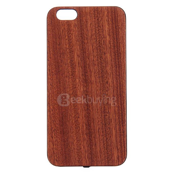 QI Wireless Charging Receiver Simple Designed for Apple iPhone 6 Plus iPhone 6s Plus - Sapele Wood