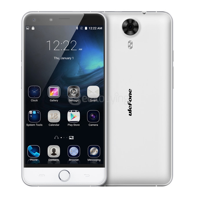 Ulefone Be Touch 3 5.5inch FHD 4G LTE Smartphone Android 5.1 3GB 16GB 64bit MTK6753 Octa Core 1.3GHz 13.0MP - Silk White