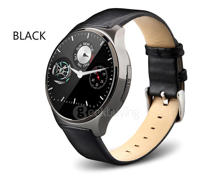 Oukitel A29 MT2502C Smart Watch Phone 1.22inch Sapphire Screen Capacitive Touch SIM Bluetooth 4.0 IP53 Waterproof - Gold