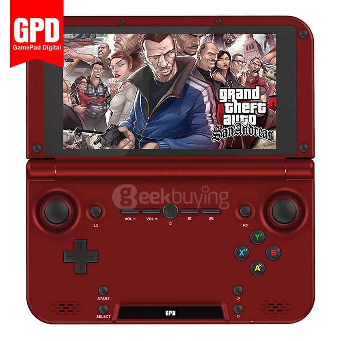 [Spain Stock]GPD XD 5 Inch Android4.4 Gamepad 2GB/64GB RK3288 Quad Core 1.8GHz Handled Game Console IPS 1280*720 HDMI - Red