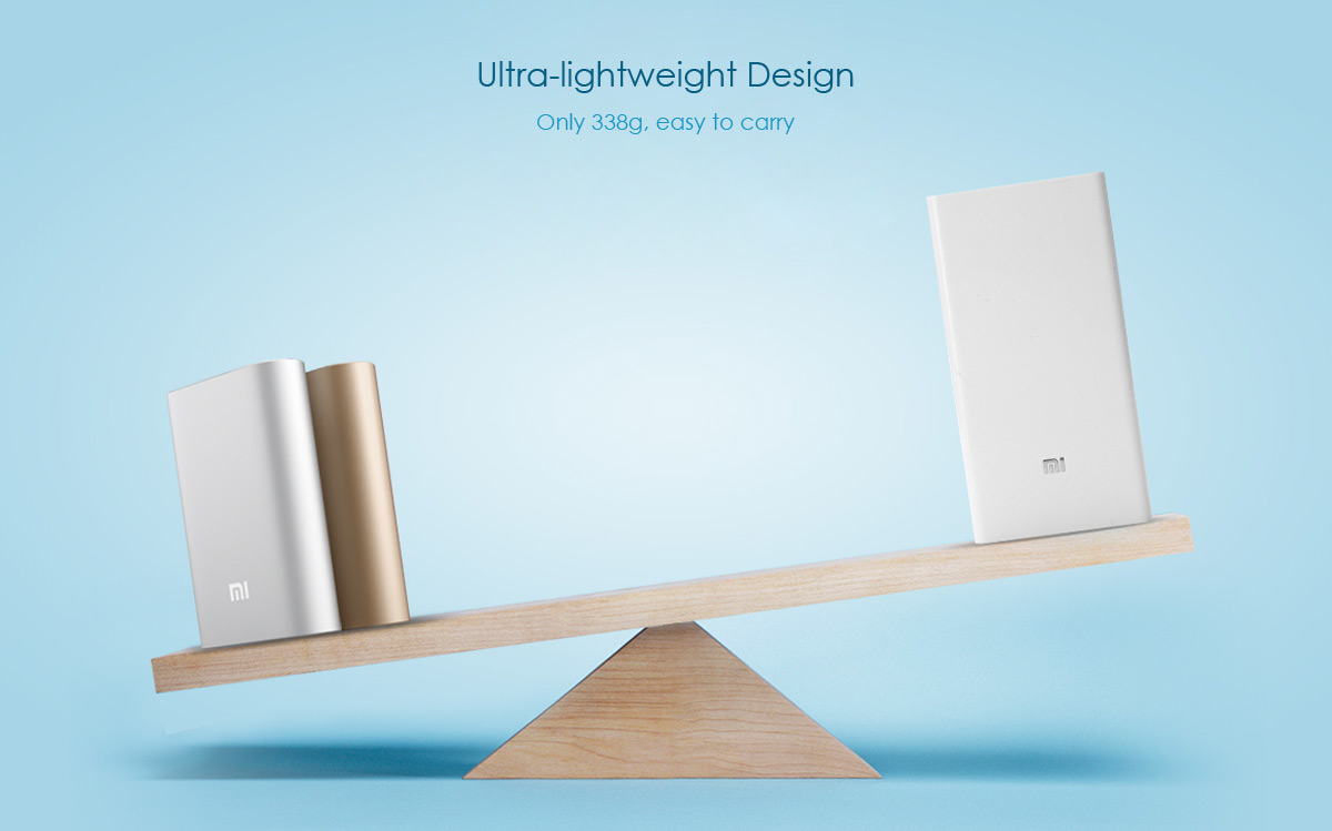 Original XIAOMI Quick Charge 2.0 20000mAh Power Bank Dual USB External Battery for XIAOMI Apple MacBook Samsung HTC Google Blackberry