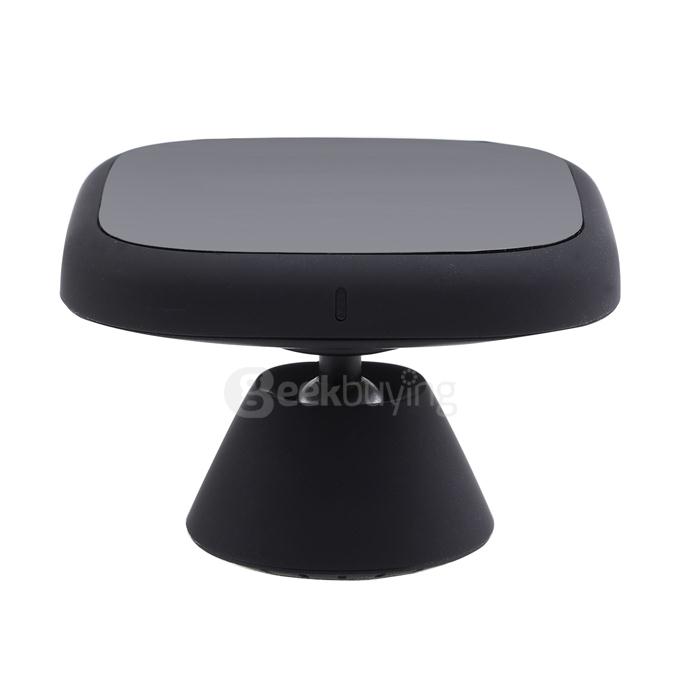 QI Standard 360 Degrees Rotary Wireless Car Charger for Samsung S6 - Black