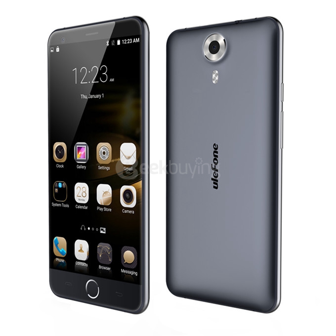 Ulefone Be Touch 3 5.5inch FHD 4G LTE Smartphone Android 5.1 3GB 16GB 64bit MTK6753 Octa Core 1.3GHz 13.0MP - Metal Grey