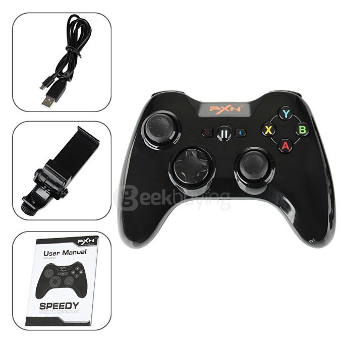 PXN 6603 Speedy Wireless Bluetooth Gamepad Game Controller for iPhone/ iPad/ iPod - Black