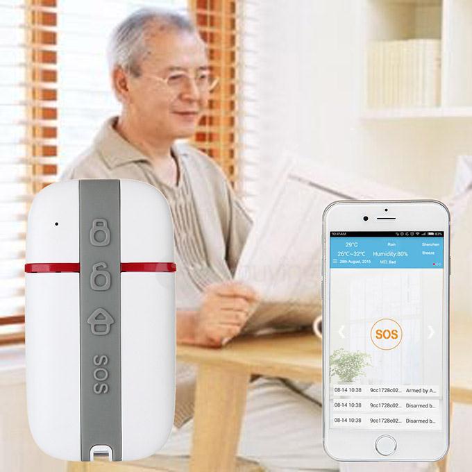 Vcare Wireless Security System Remote Control - White