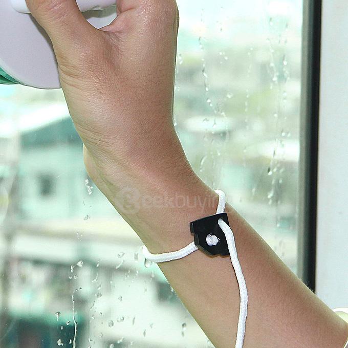 Fonoran Modle B Double Faced Glass Cleaner - White + Green