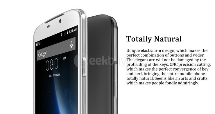 [HK Stock] Doogee X6 5.5inch HD 1280x720 Android 5.1 Smartphone MTK6580 Quad Core 8.0MP 1GB RAM 8GB ROM Dual SIM - White