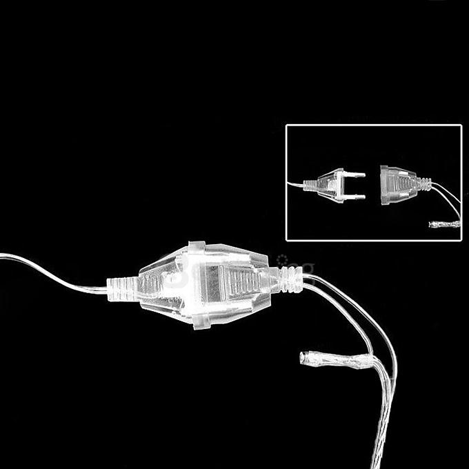 10M Battery Powered 100 LED Starry Fairy String Light Lamp for Festival Party Decoration  - Yellow Light