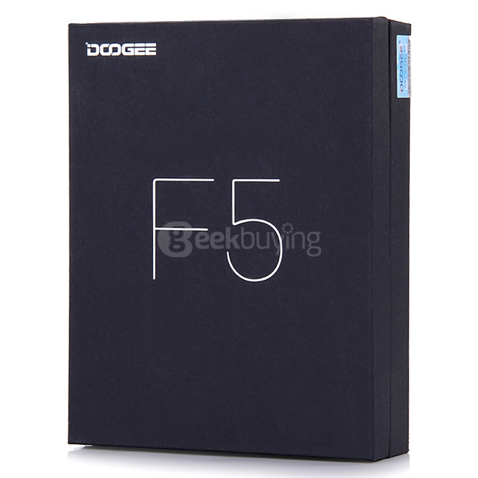 [HK Stock] DOOGEE F5 5.5Inch FHD SHARP Screen Android 5.1 3GB RAM 16GB ROM Smartphone 64bit MT6753 Octa Core Touch ID - Silver