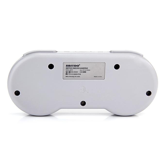 8BITDO SNES30 Bluetooth Wireless Controller Gamepad for iOS Android Windows Mac - Grey