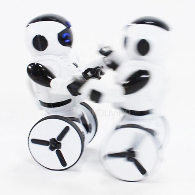 KiB RC Robot Intelligent Balance Wheelbarrow Dance Drive Box Gesture Control Battle Electric Toy Gift