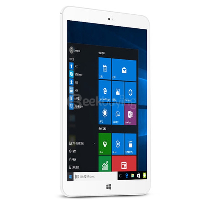 [HK Stock]Jumper EZpad Mini2 8 Inch Dual Boot Windows10 + Android4.4 Tablet PC 2GB/64GB Intel Z3735F Quad Core 1.83GHz IPS 1920*1200 HDMI - White