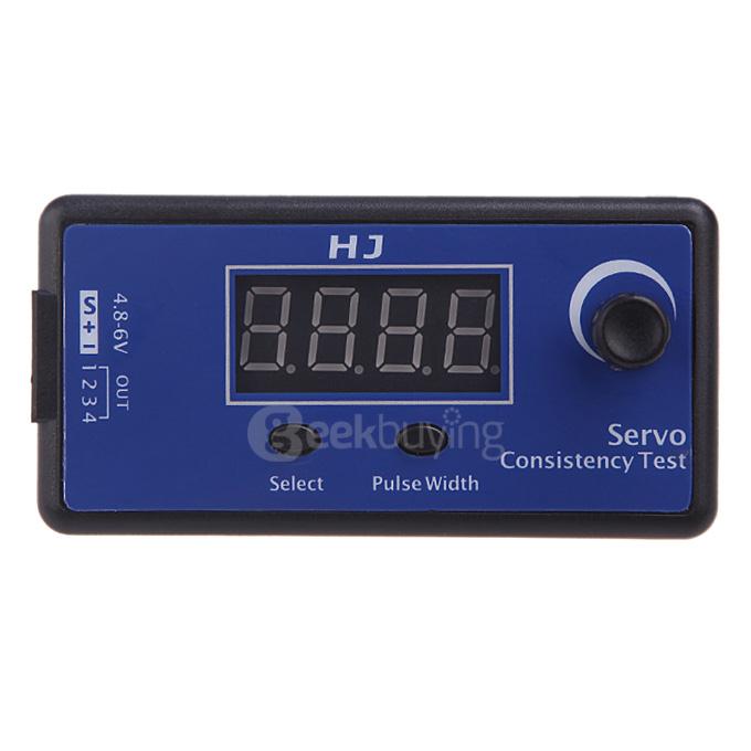 HJ Digital Servo Tester ESC Consistency Tester for RC Helicopter