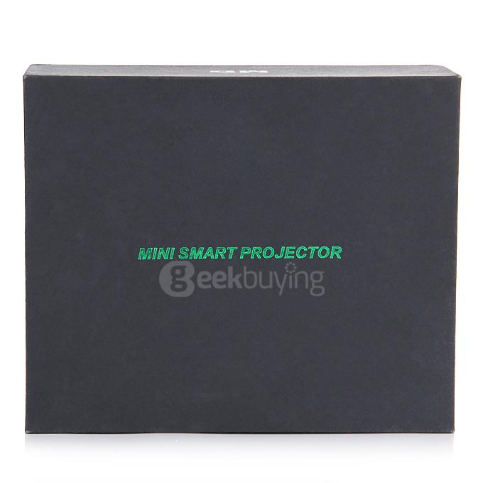 D02 Android 4.4 RK3128 LED Projector Mini Pocket Projector 2.4G/5G WiFi HDMI USB Home Theater