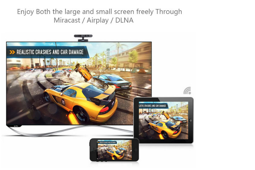 Cloudnetgo CR13 PLUS Android 5.1 4K TV BOX RK3368 Octa-Core 2G/8G 64 Bit 2.4G/5G Gigabit LAN HDMI2.0 BT4.0 KODI H.265