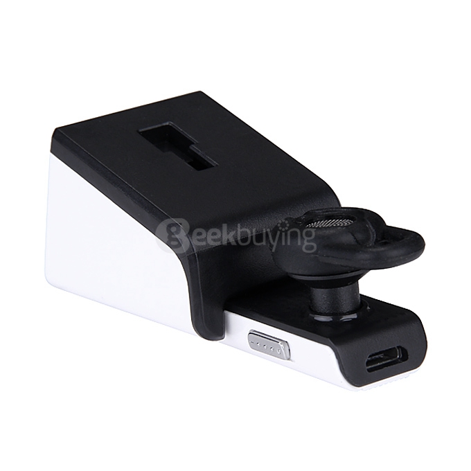 Multi CAV C28 Audio Bluetooth 4.1 Headset HandsFree Car Kit For Cell phone - White