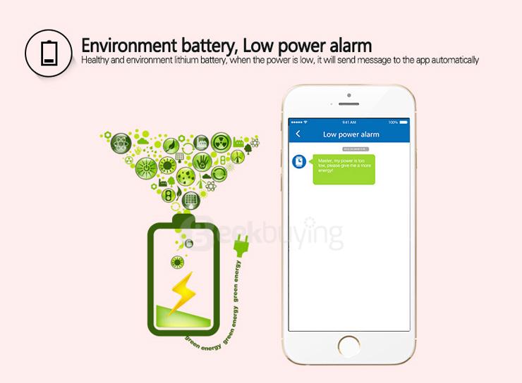 Deest69 Mini Pet GPS Tracker Waterproof Dog Collar Tracking Device Real Time Locator for Pets Dogs Cats