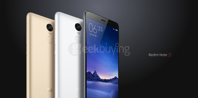 [Spain Stock]Xiaomi Redmi Note 3 Pro 5.5 Inch FHD 3GB 32GB Smartphone Qualcomm Snapdragon 650 Hexa Core MIUI V7 16.0MP TOUCH ID - Silvery White