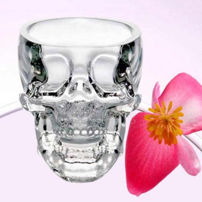 Crystal Skull Head Vodka Whiskey Glass Cup