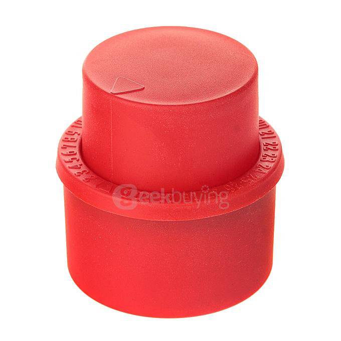 Coke Sprite Beverage Bottle Stopper Fresh Sealing Plug - Red