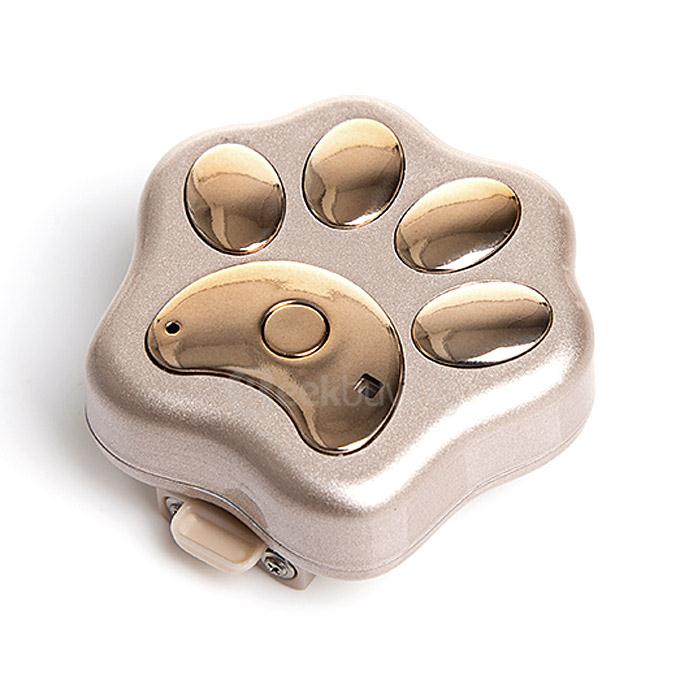 Reachfar RF-V30 IP66 Multifunctional Wi-Fi GPS Tracker Dog Cat Pet Tracker Long Standby Timer Electric Fence - Gold