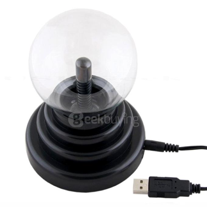 USB Plasma Ball Sphere 8Pin Light Magic Crystal Lamp