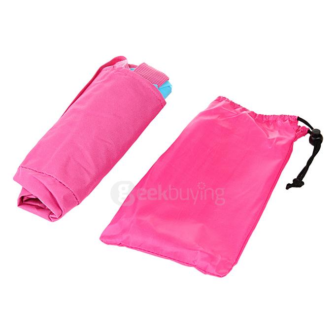 Portable Multi-purpose Folding Wash Basin for Outdoor Camping Hiking - Pink