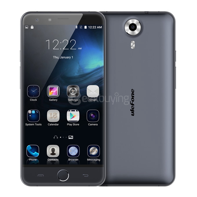 Ulefone Be Touch 3 5.5inch FHD 4G LTE Smartphone Android 5.1 3GB 16GB 64bit MTK6753 Octa Core 1.3GHz 13.0MP - Metal Grey