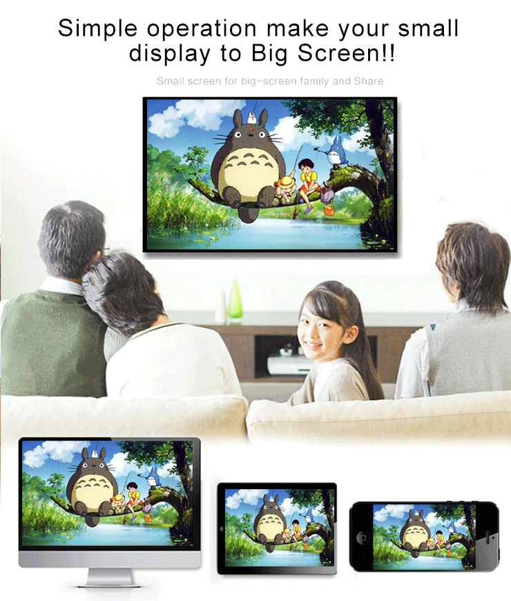 MiraScreen 5G Dongle DLNA EZMirror EZ Air Airmirror AM8252 RTL8811 2.4G/5G AC WIFI