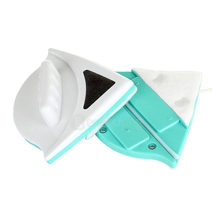 Fonoran Modle B Double Faced Glass Cleaner - White + Green