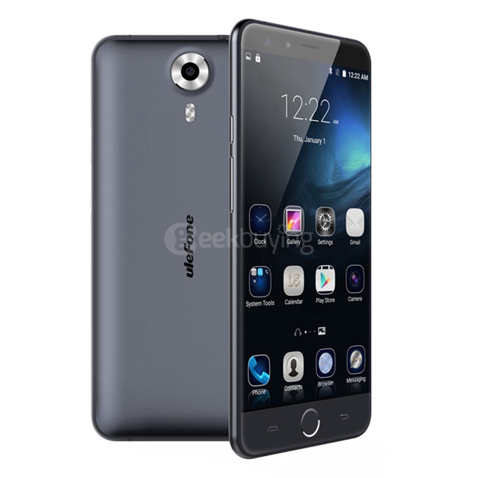 Ulefone Be Touch 3 5.5inch FHD 4G LTE Smartphone Android 5.1 3GB 16GB 64bit MTK6753 Octa Core 1.3GHz 13.0MP - Metal Grey