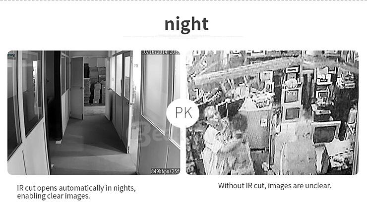 ESCAM QF001 WiFi 720P Smart Wireless Webcam Security Camera - White