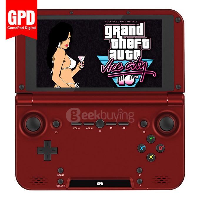 [Spain Stock]GPD XD 5 Inch Android4.4 Gamepad 2GB/64GB RK3288 Quad Core 1.8GHz Handled Game Console IPS 1280*720 HDMI - Red