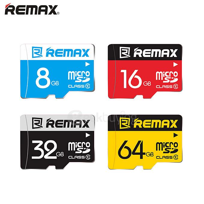 REMAX 8GB Class6 High Speed Memory Card Micro SD Memory Card - Blue