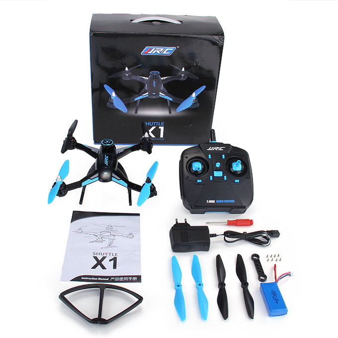 JJRC X1 With Brushless Motor 2.4G 4CH 6-Axis RC Quadcopter RTF - Blue