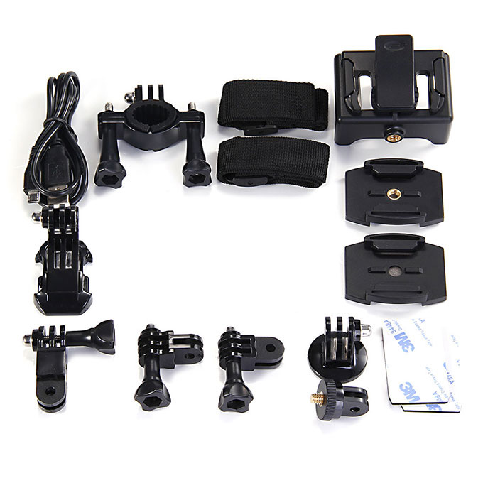 SJCAM SJ5000 WiFi Sports Camera Novatek 96655 14MP 1080P 2.0 Inch 170 Degrees Lens Diving HD Camcorder Car DVR - Golden