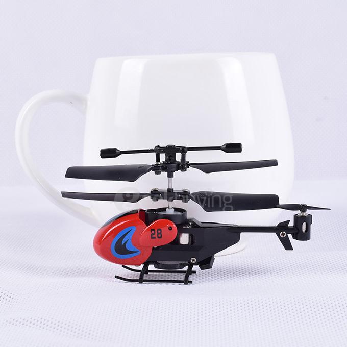 HW7001 3.5CH Mini Remote Control Gyro Gyroscope RC Helicopter - Red