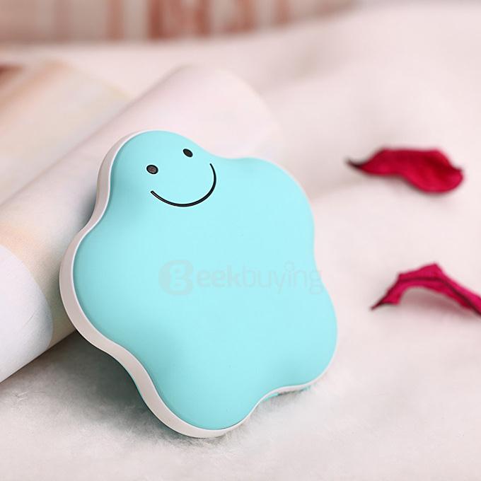 Lucky Star 3600mAh Power Bank Hand Warmer - Blue