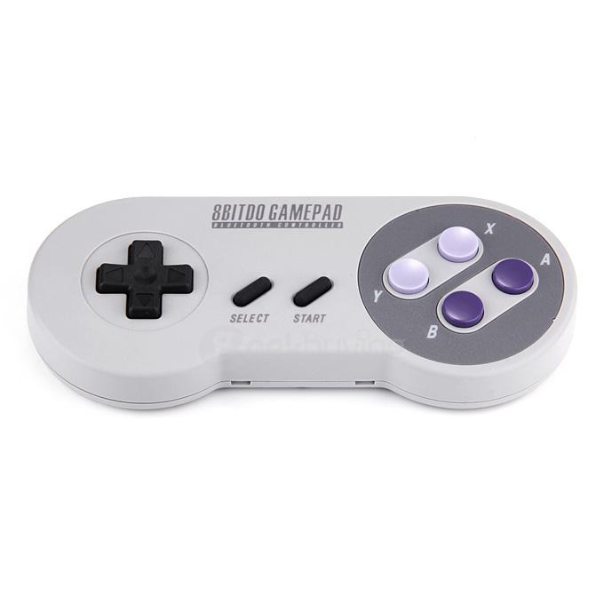 8BITDO SNES30 Bluetooth Wireless Controller Gamepad for iOS Android Windows Mac - Grey