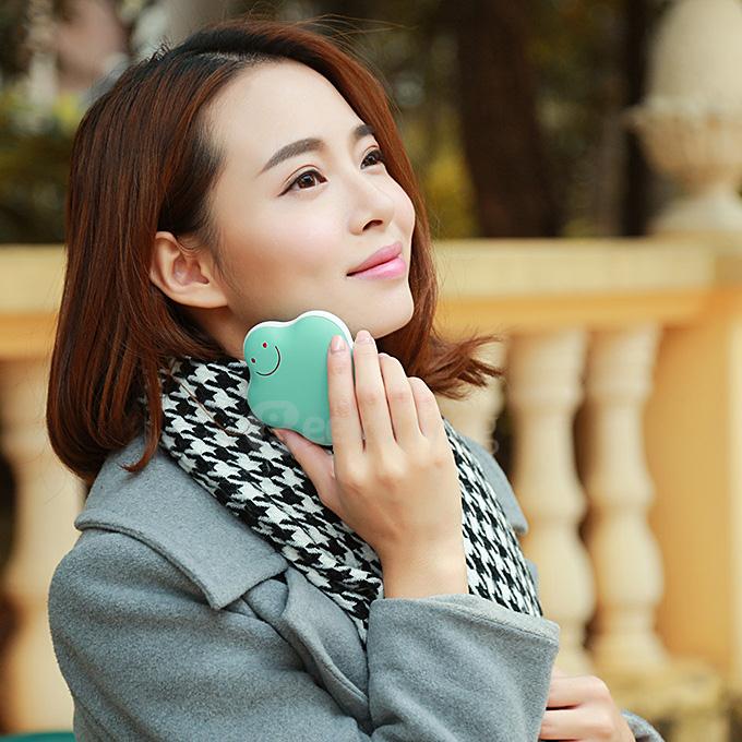 Lucky Star 3600mAh Power Bank Hand Warmer - Blue