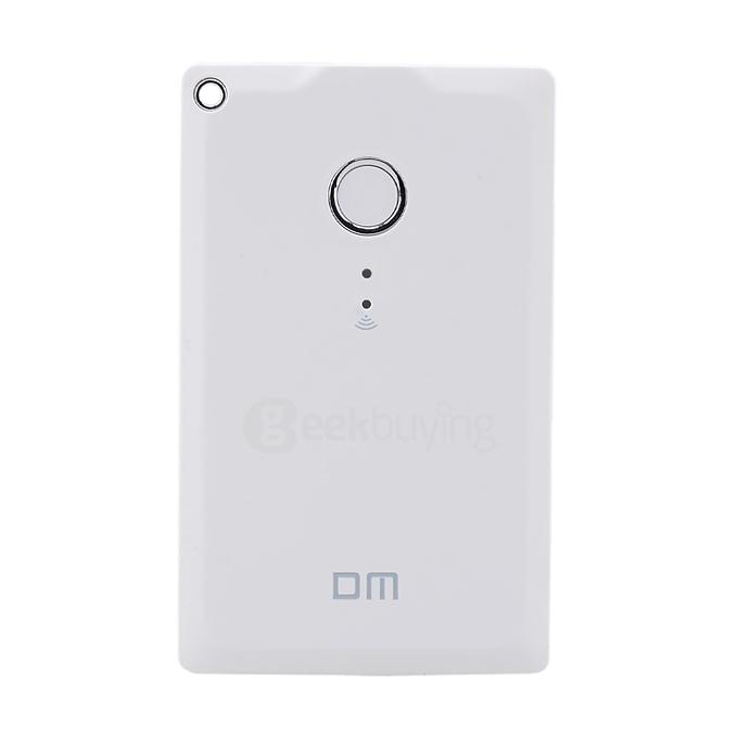 DM WFD009 64GB Wireless WiFi Expansion Phone U Disk USB Flash Drive with LED Indicator for iOS Android - White